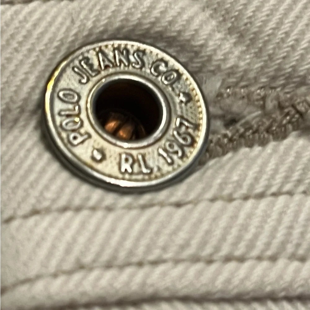 Polo Ralph Lauren Khaki Denim Shorts - Picture 3 of 9